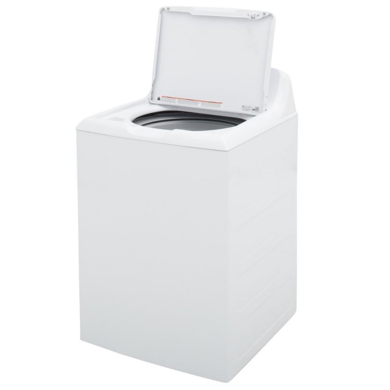 GE GTW330ASK1WW 3.8 cu. ft. White Top Load Washer and GE GTD33GASK0WW 7